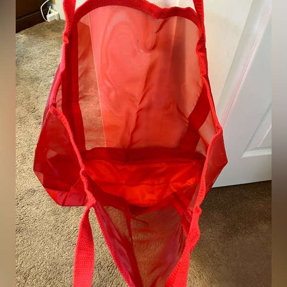 Coca Cola Red Mesh Tote Bag - Picture 3 of 9